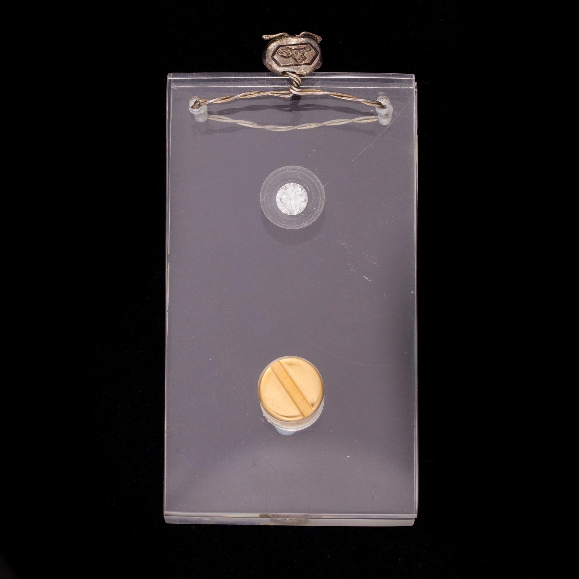 DIAMANT, briljantslipad 0,48 ct H (Wesselton) / VVS1.