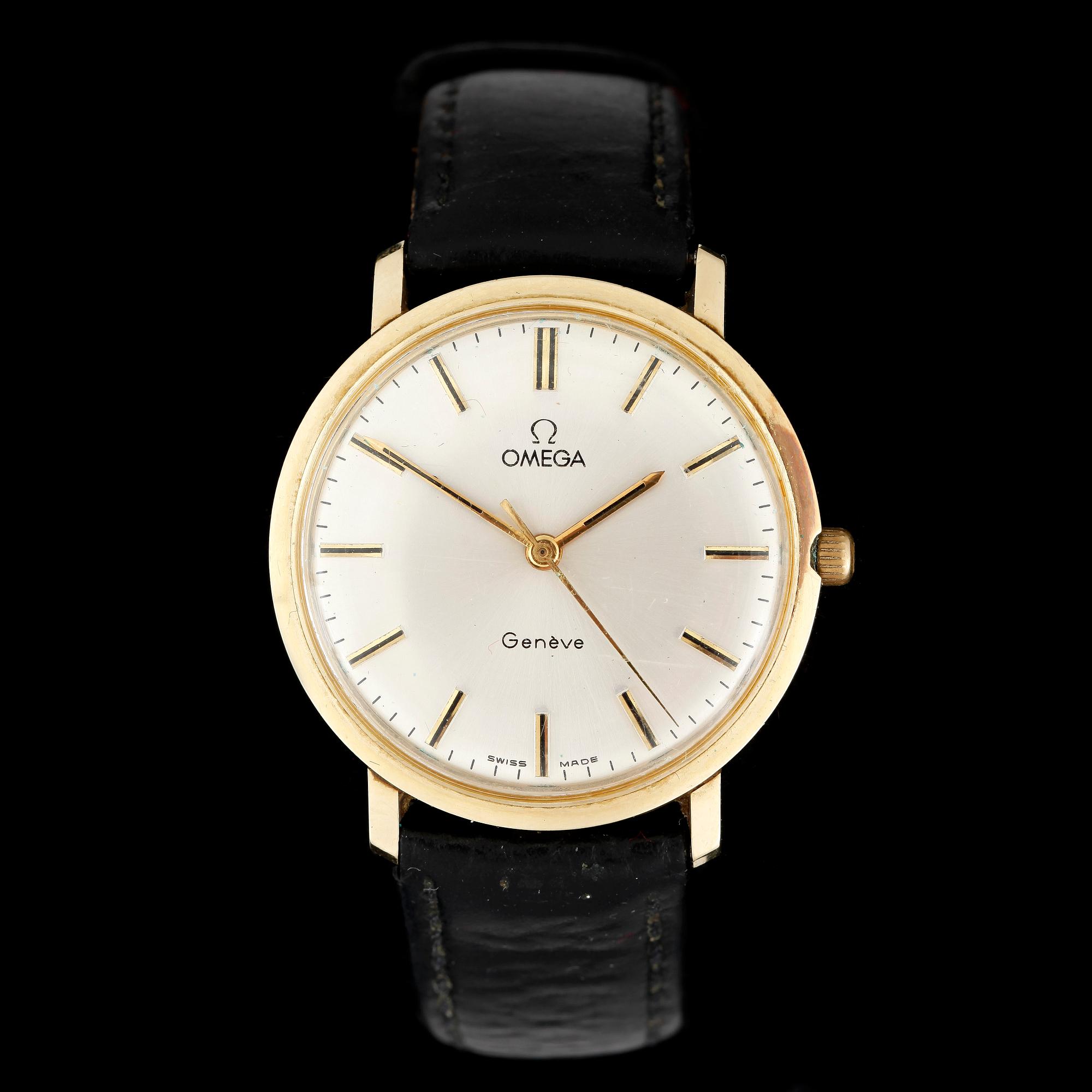 ARMBANDSUR, herr, Omega Genéve.