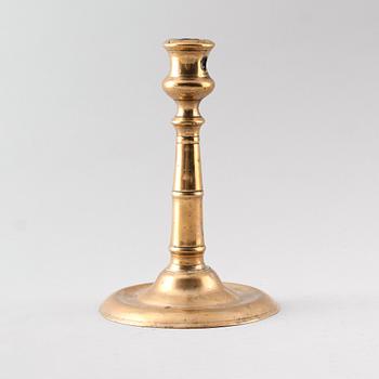 LJUSSTAKE, mässing, 1500-tal.