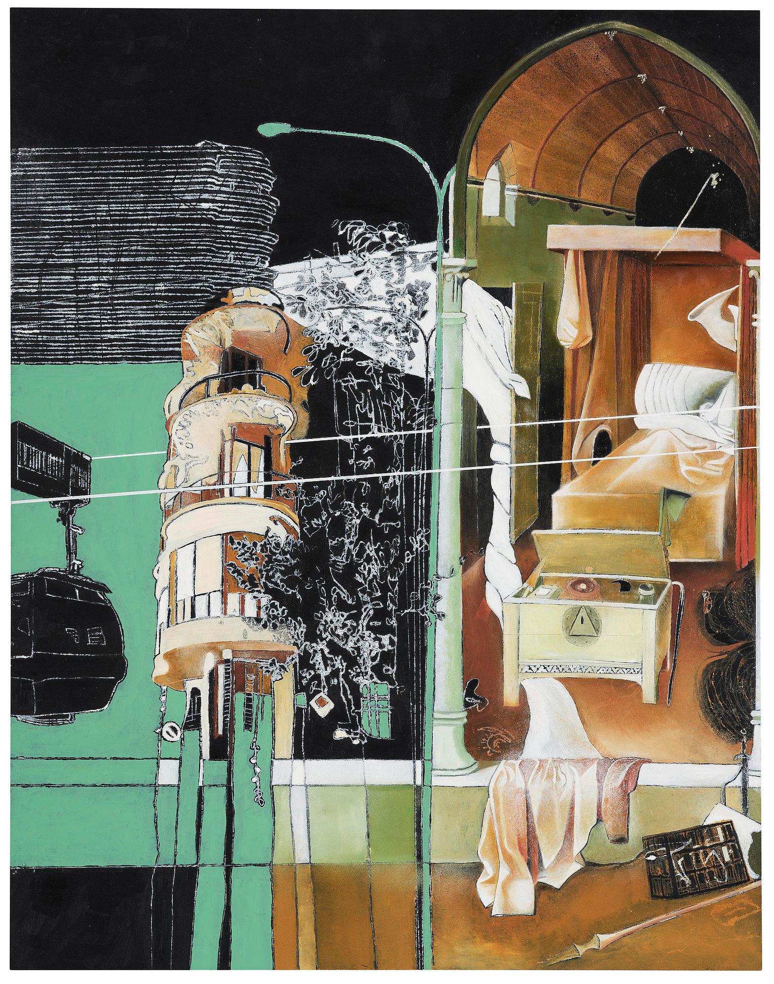 Lisa D Manner, "Intruder II".