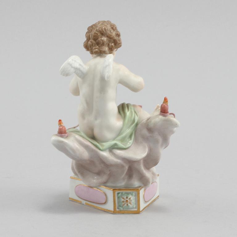 FIGURIN, porslin, Meissen, omkring år 1900.