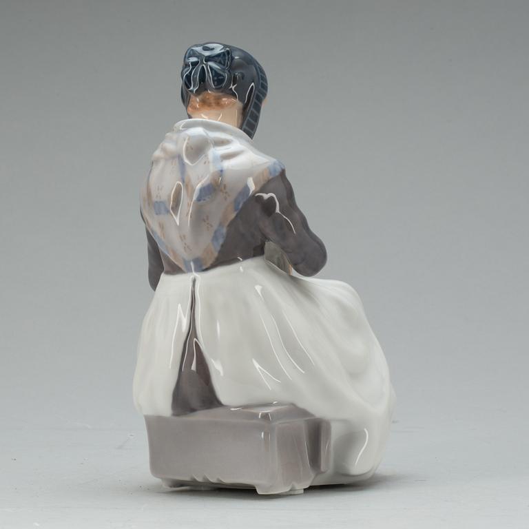 FIGURIN, porslin, Royal Copenhagen, 1900-talets andra hälft.
