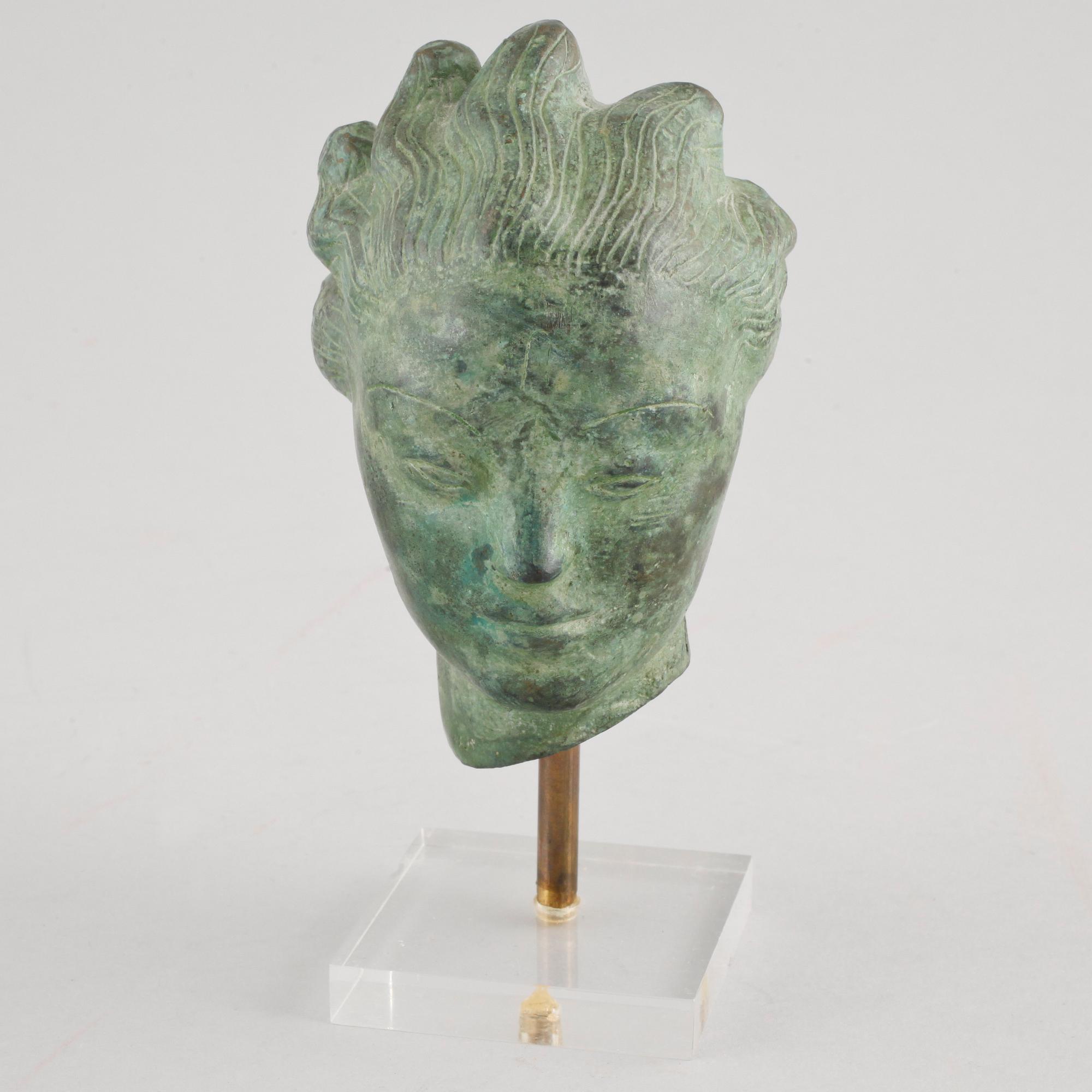 CARL MILLES, efter, skulptur, patinerad brons, signerad Millesgården, 1900-tal.
