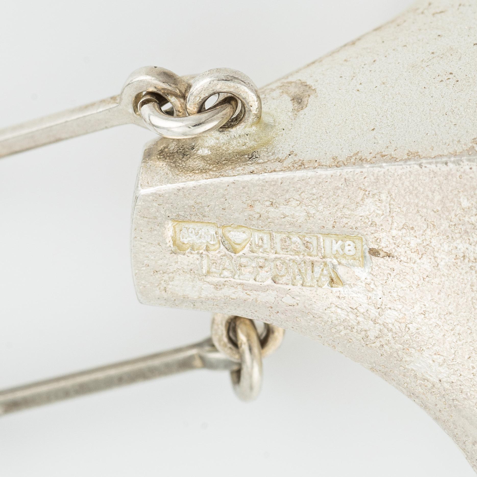 Lapponia collier, sterlingsilver, Finland.