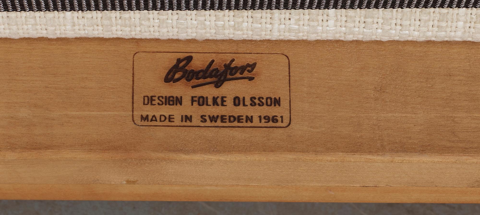 SOFFA, Folke Ohlsson, Bodafors, 1960-tal.