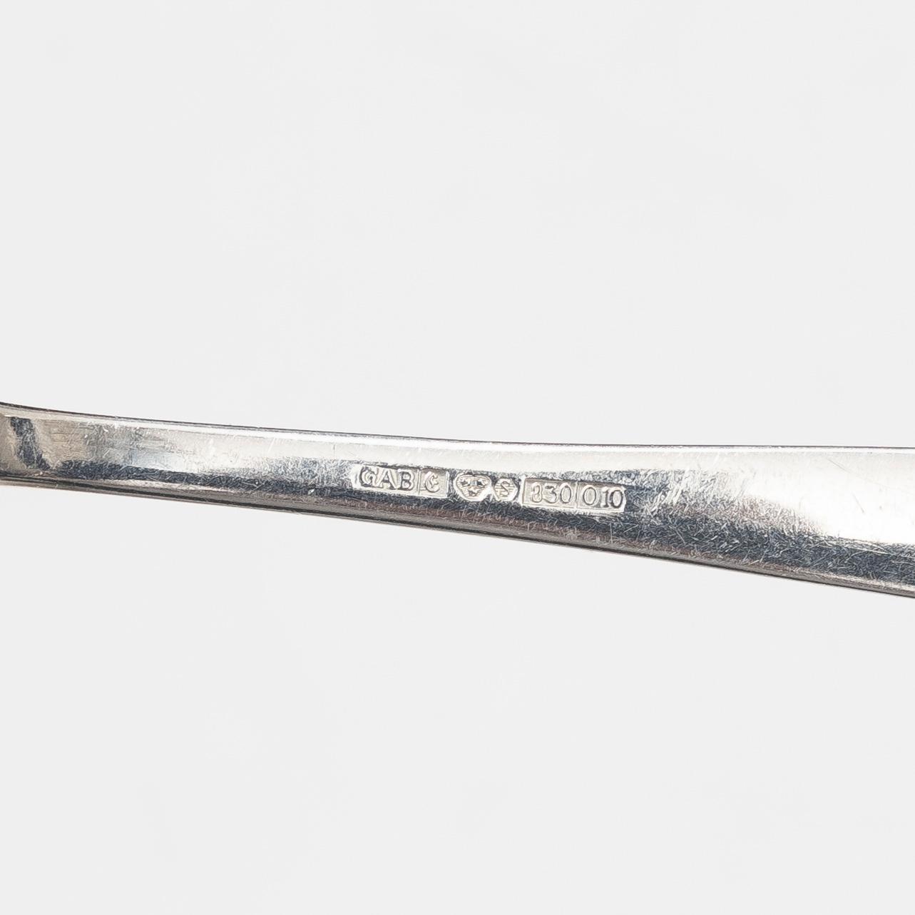 A 70-piece silver flatware set, mostly 'Chippendale' GAB, Sweden, Eskistuna, Sweden, 1988-1990.