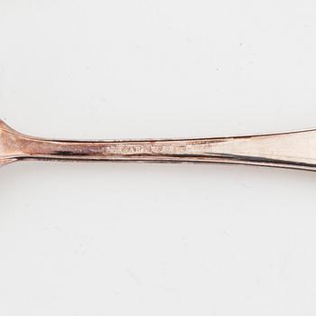 A Swedish silver cutlery, modell 'Svensk' GAB, some Eskilstuna 1976 (25 pieces).