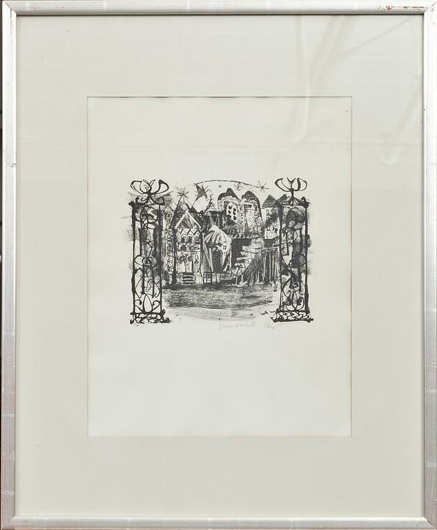 ANTONI CLAVÉ, litografi, signerad, Epreuve d´artiste.