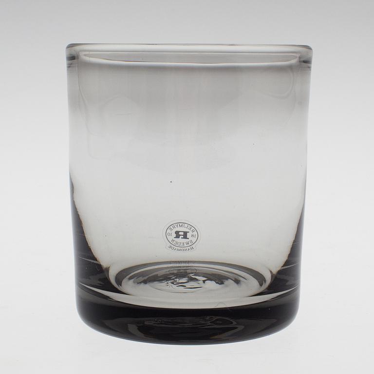GLAS, 12 st, "Antik", Reijmyre Glasbruk.