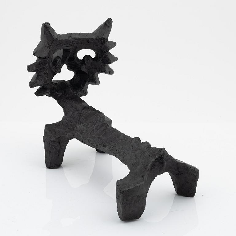 Olle Hermansson, a cast iron andiron, 'Räven', Husqvarna.