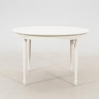 Dining table in Gustavian style, 20th century.