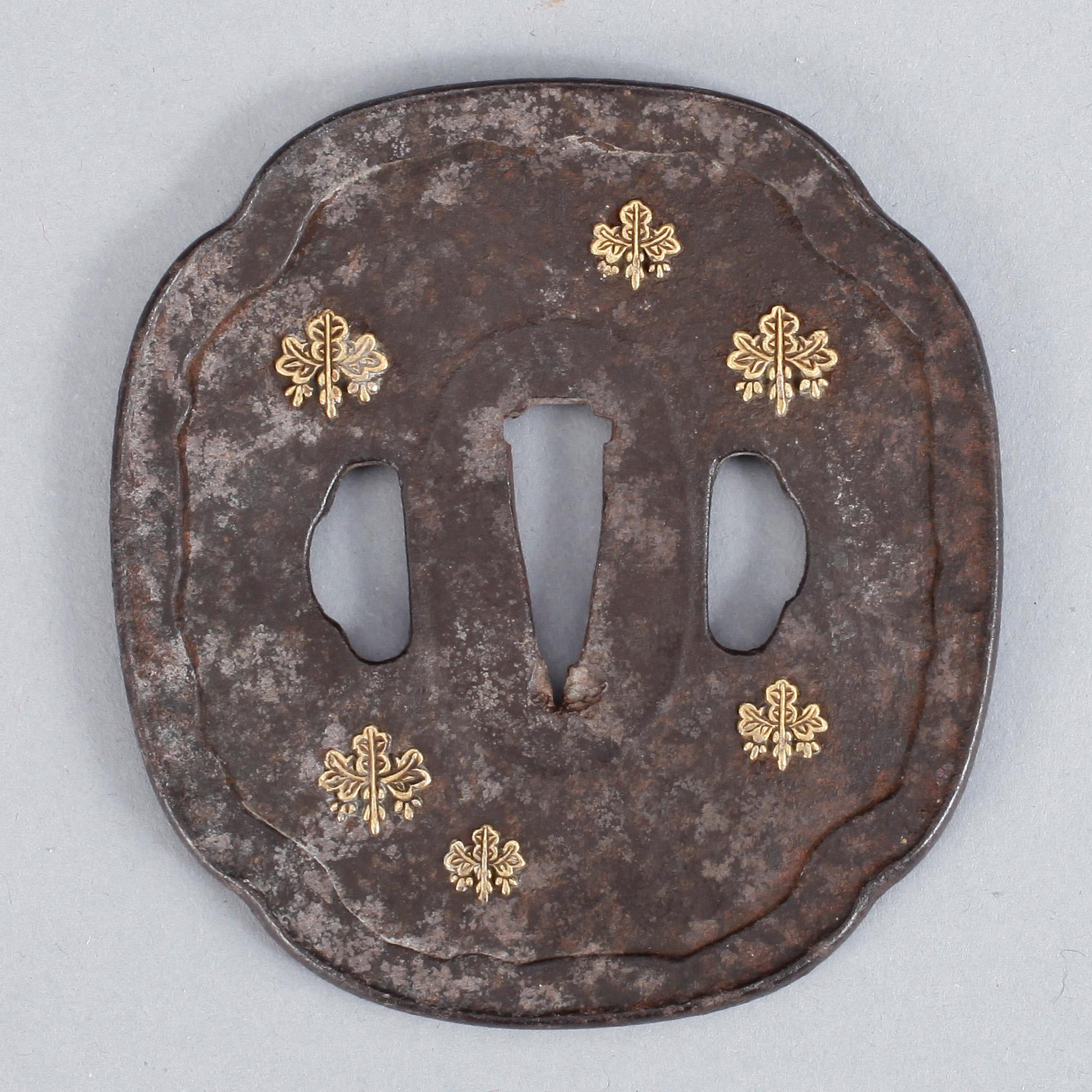 TSUBA, brons, Japan.