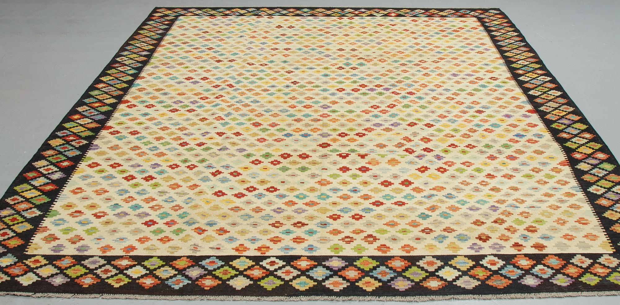 A rug, Kilim, ca 352 x 260 cm.