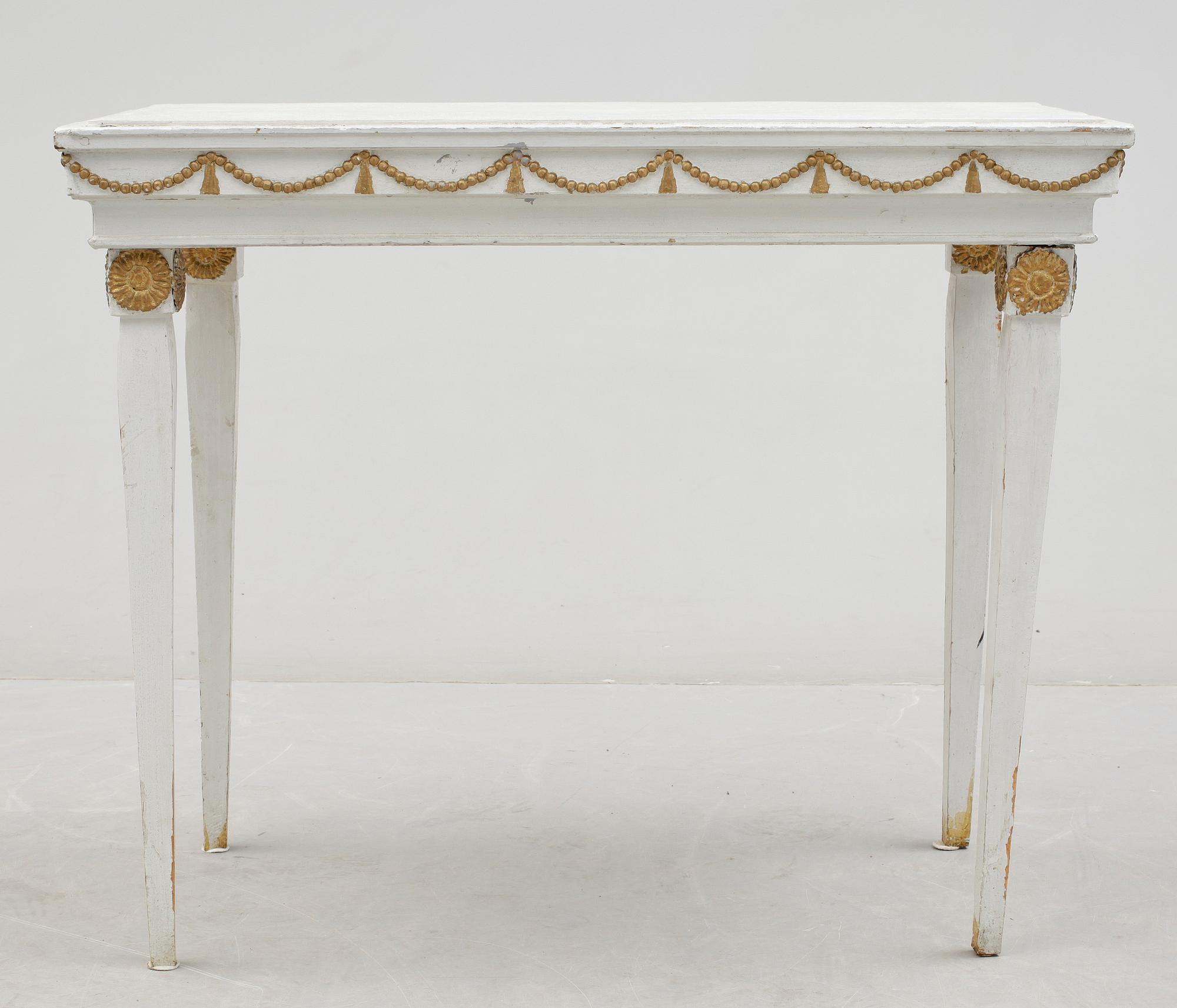 KONSOLBORD, gustaviansk stil, 1900-tal.