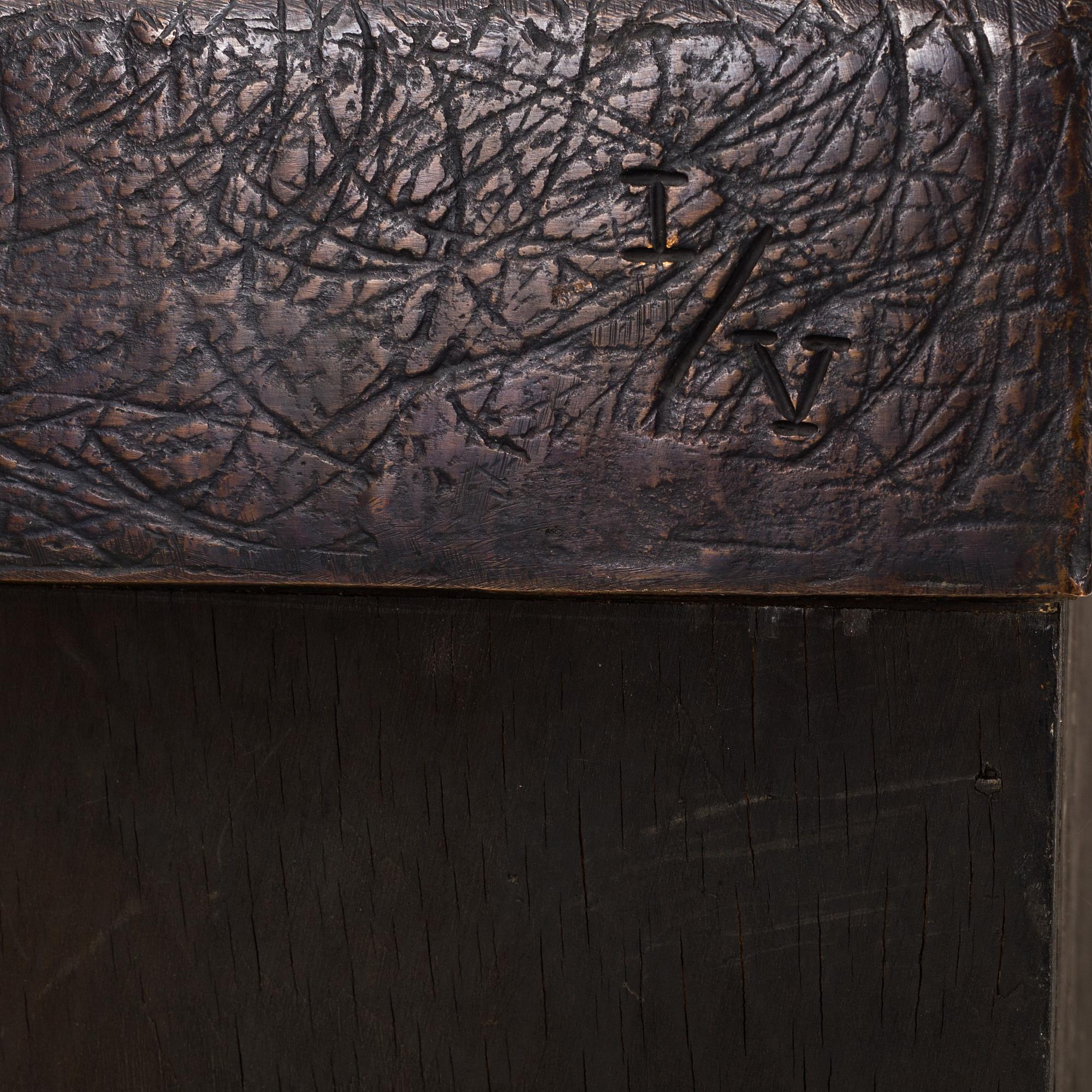 LISS ERIKSSON, a bronze sculpture "Foire du Trone", signed and numbered I/V, fonderi Godard Paris.