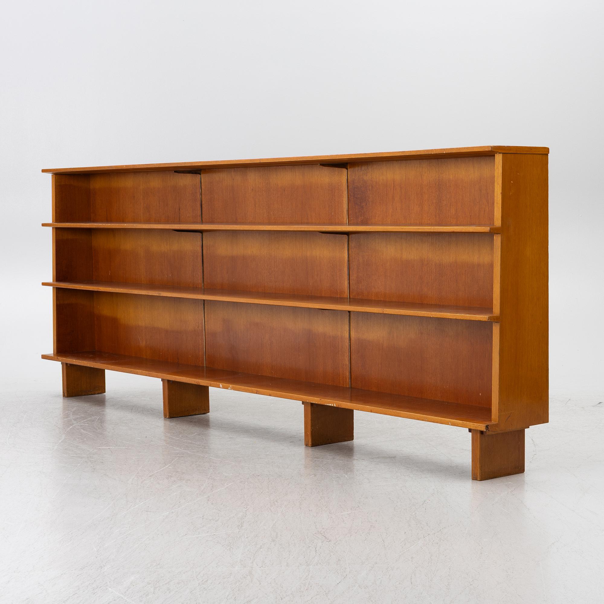 Gustav Axel Berg, bookcase, mid-20th century.