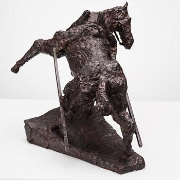 ASMUND ARLE, bronsskulptur, signerad Asmund Arle.