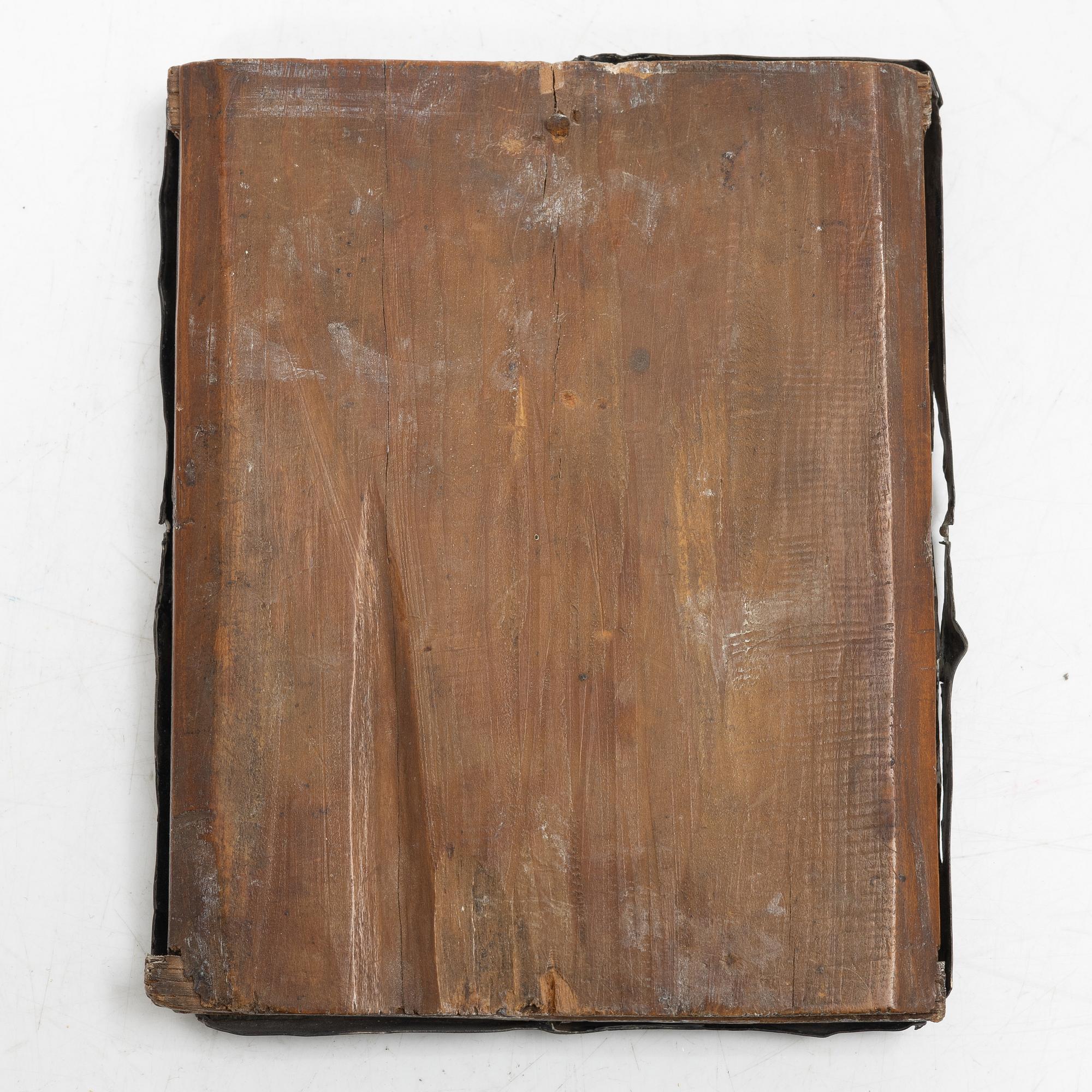 A Russian silver oclad, St Petersburg, 1801.