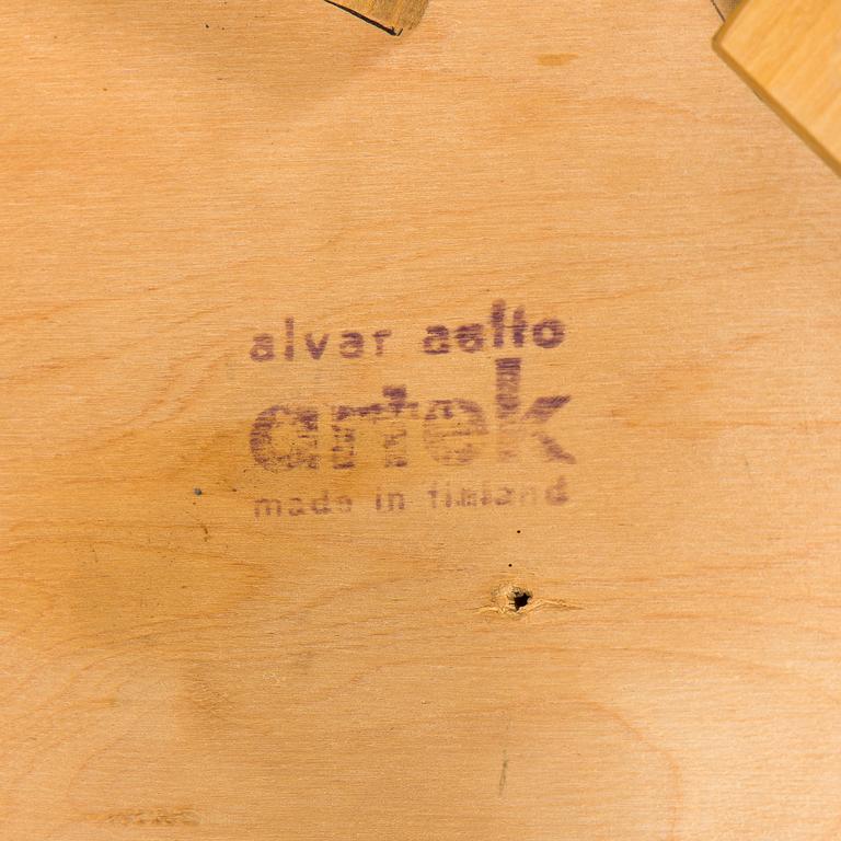 Alvar Aalto, tuoleja 6 kpl, malli 66, Artek, 1900-luvun loppu.