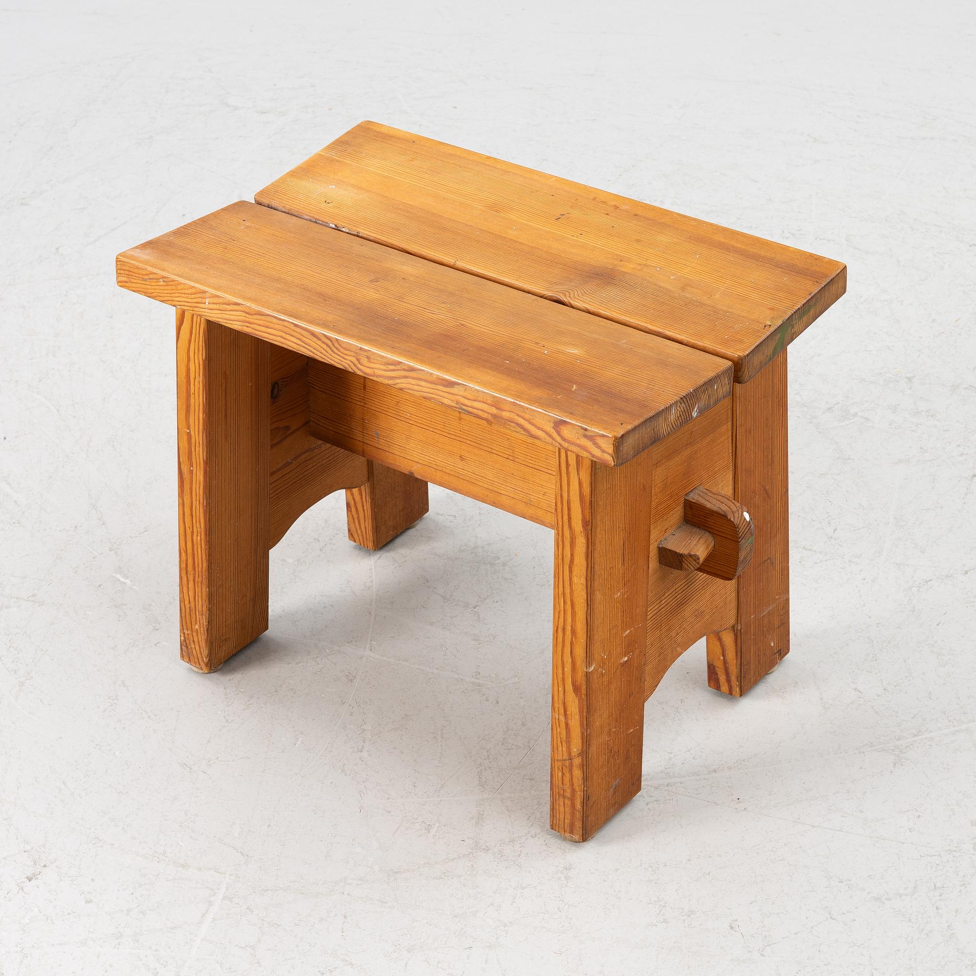 David Rosén, stool, 'Berga', Nordiska Kompaniet, 1940s.