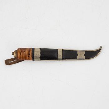 A 'tolle' knife, Norway, early 20th Century.