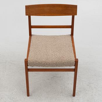 A set of four Scandinavian chairs, mid 20th Century.