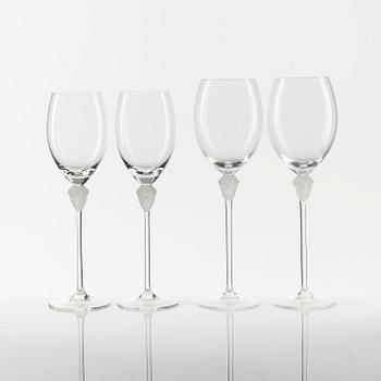 Versace, vinglas, 4 st, för Rosenthal.
