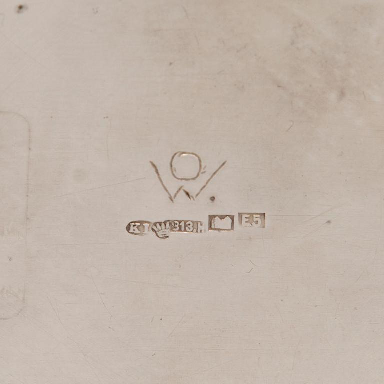 ERIC O. W. EHRSTRÖM, a silversmith Kaarlo Lappalainen Hämeenlinna 1910.