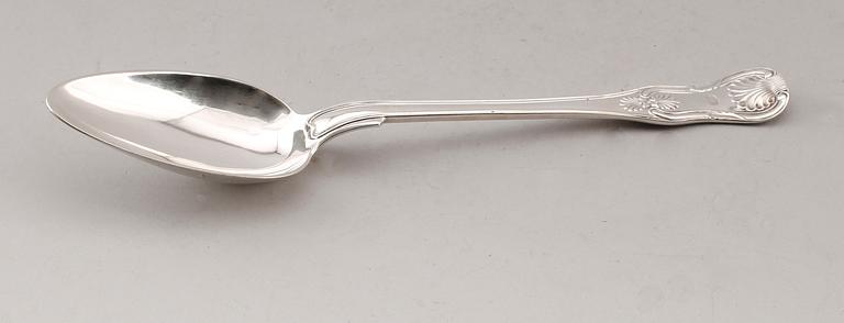 RAGUSKED, silver, Gustaf Möllenborg, Stockholm 1839. Vikt ca 180 g.
