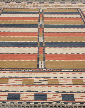 Märta Måås-Fjetterström, MATTO, "Sommarmattan", flat weave, ca 303 x 203 cm, signed AB MMF.