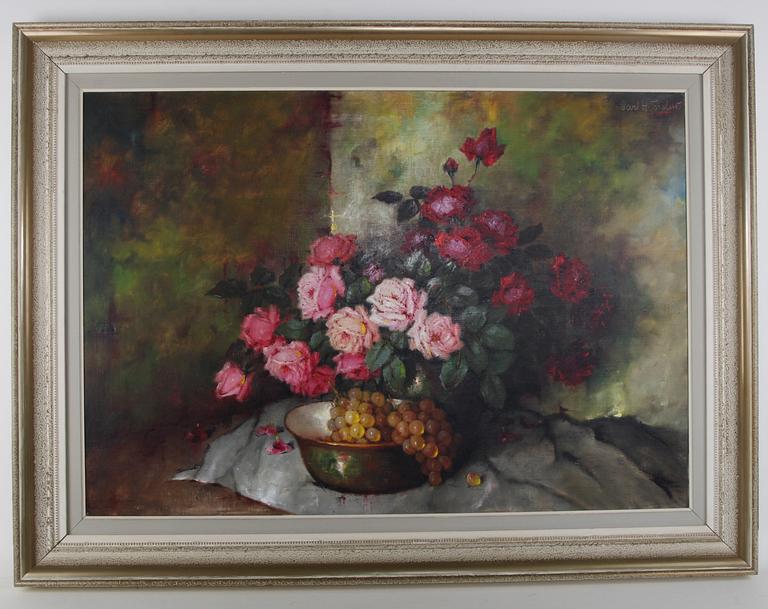 CARL H FISCHER, olja på duk, sign.