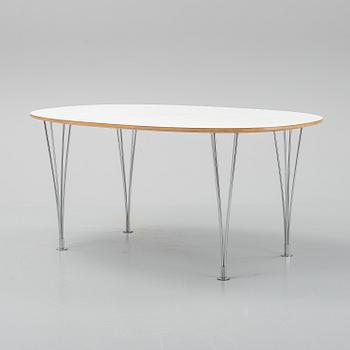 Bruno Mathsson & Piet Hein, a 'Superellips' dining table, Bruno Mathsson International, 2005.
