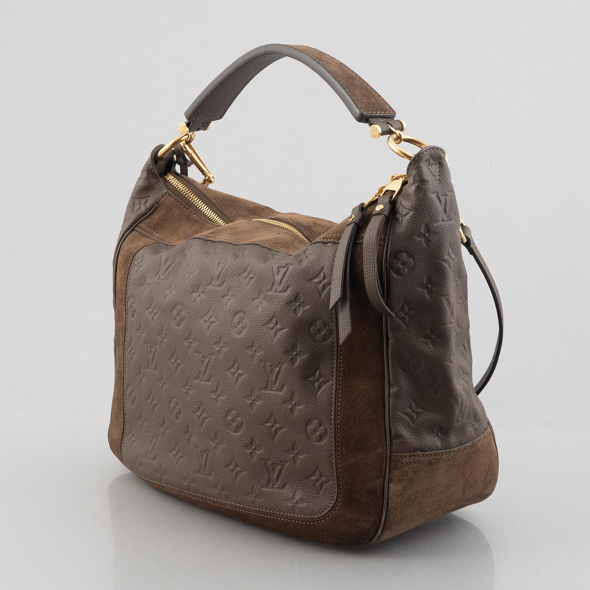 Louis Vuitton, bag, "Monogram Empreinte Suede Audacieuse", 2012.