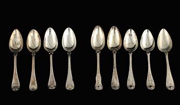 PARTI MATSKEDAR, 22 st, silver, 1800/1900-tal.