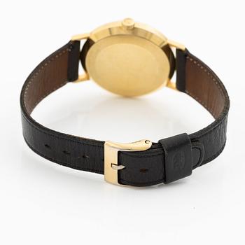 Certina, New Art, 18K gold, wristwatch, 33.5 mm.