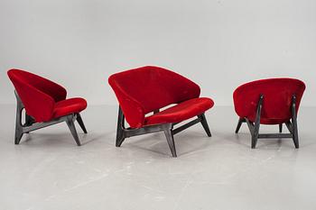 SOFFGRUPP, 3 delar, 1960-tal.