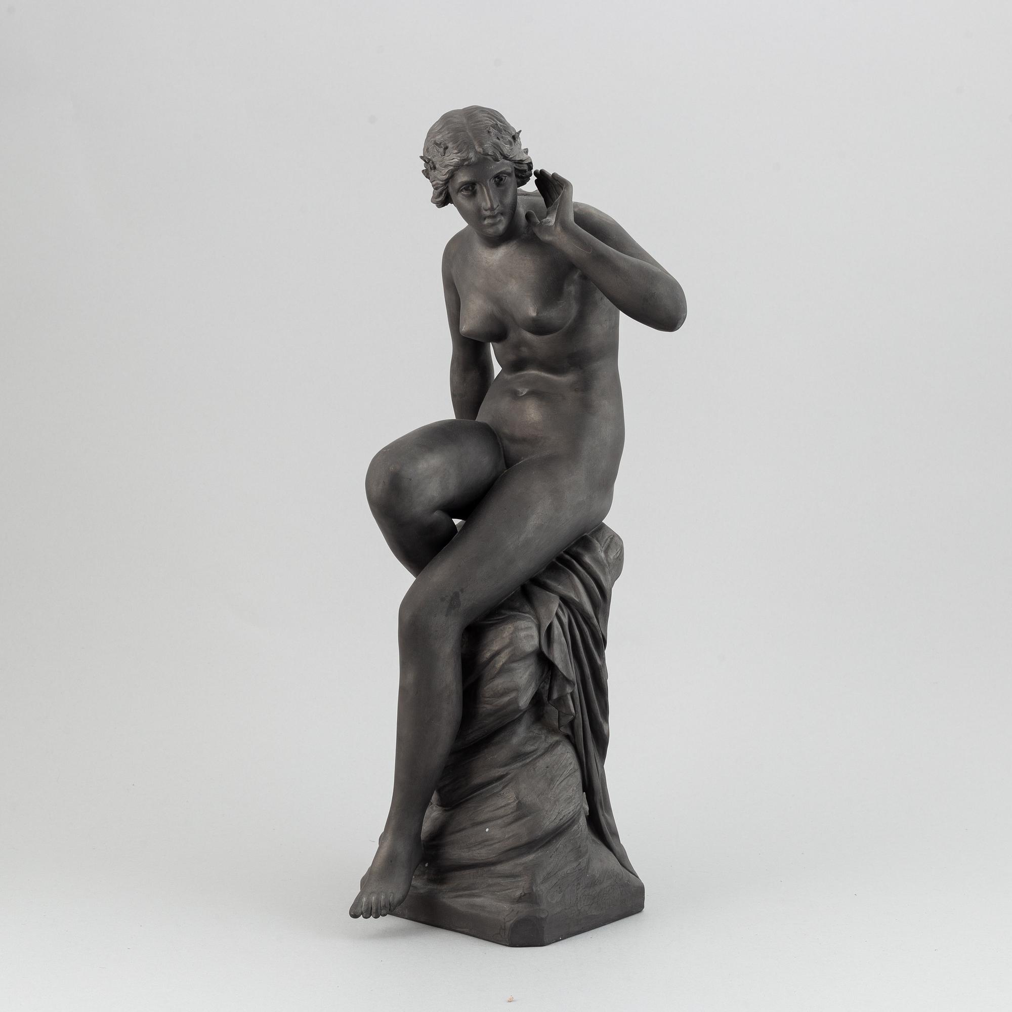A ceramic sculpture, P. Ipsen , Denmark, early 20th Century.