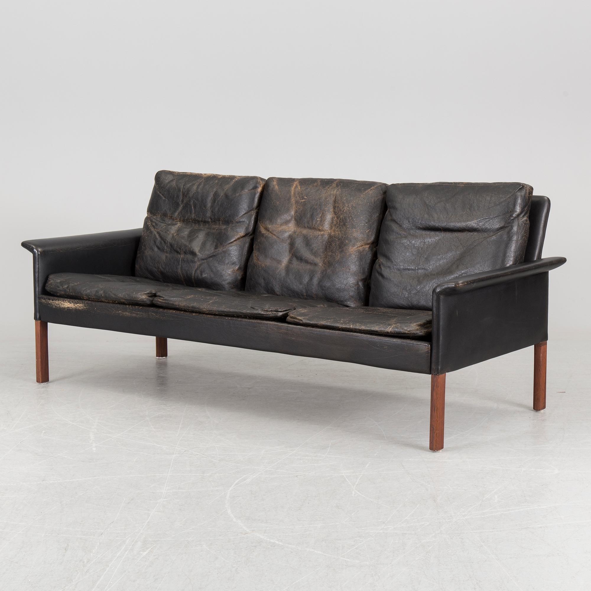SOFFGRUPP, 4 delar, Hans Olsen, CS Möbler, Danmark, 1950/60-tal.