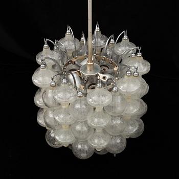A 'Tulipan' chandelier from J.T. Kalmar, Austria, 1960's/70's.