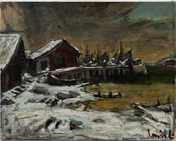 Olavi Laine, Fishing Village.