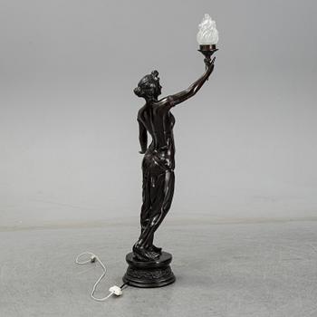 A floor lamp, second half of the 20th century.