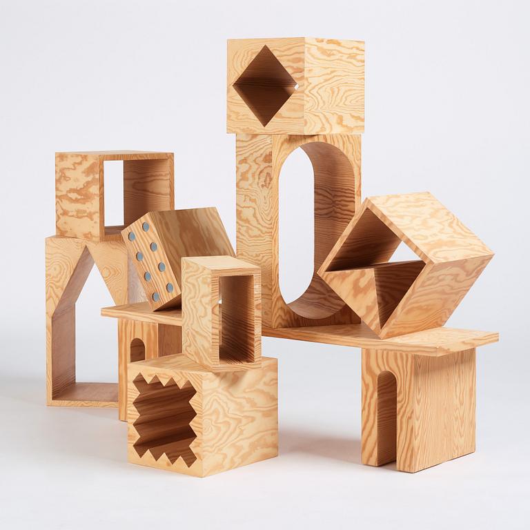 Erik Olovsson, & Kyuhyung Cho, hylla, "Room-collection-shelf", Studio E.O., egen studio, 2020.