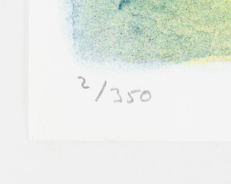 Peter Dahl, "Fredmans Epistles" (Color Lithograph and Book).