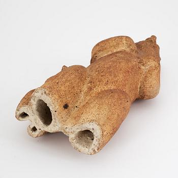 Mari Simmulson, a stoneware sculpture of two bears, Gustavsbergs studio, 1940's.