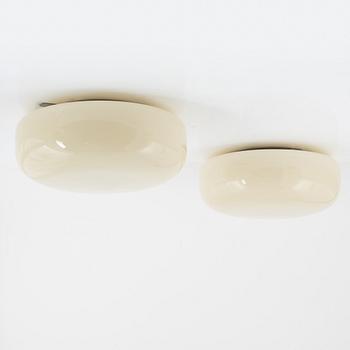 Harald Notini, a pair of ceiling lamps model "10676", Arvid Böhlmarks Lampfabrik, 1930s.