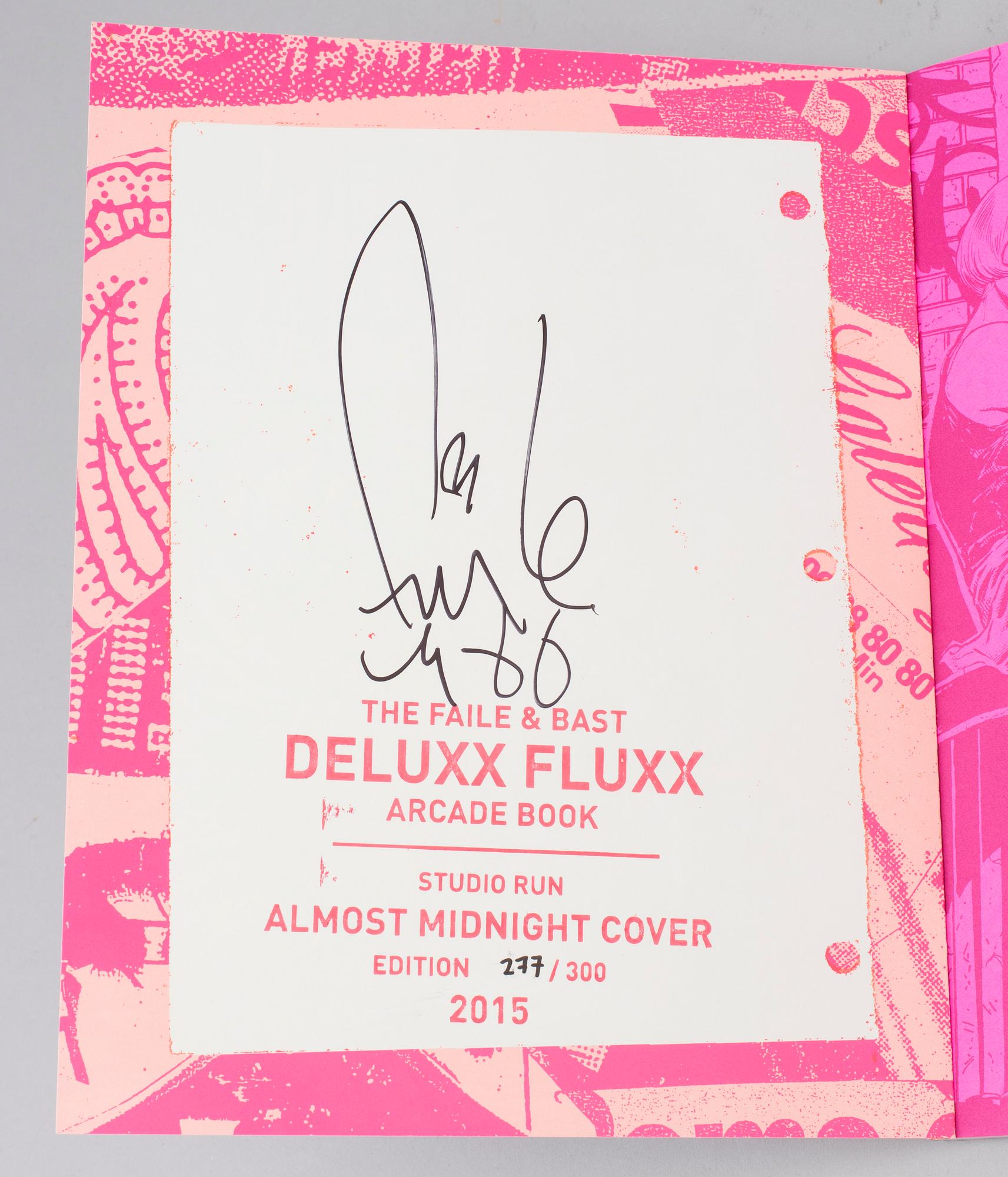 The Deluxx Fluxx Arcade Book by FAILE, signed and numbered 277/300.