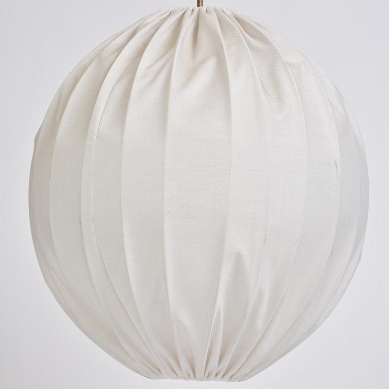 Bertil Brisborg, attributed to, an imposing pair of ceiling lamps, Nordiska Kompaniet, ca. 1957-60.