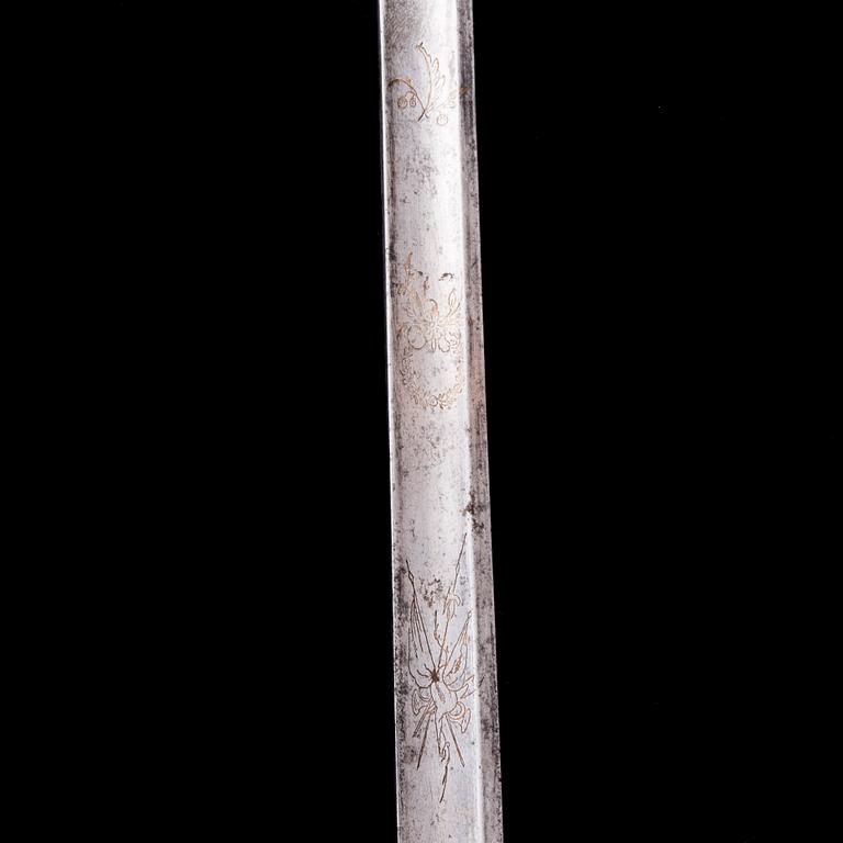 DRÄKTVÄRJA, empir, troligen Frankrike, 1800-tal.