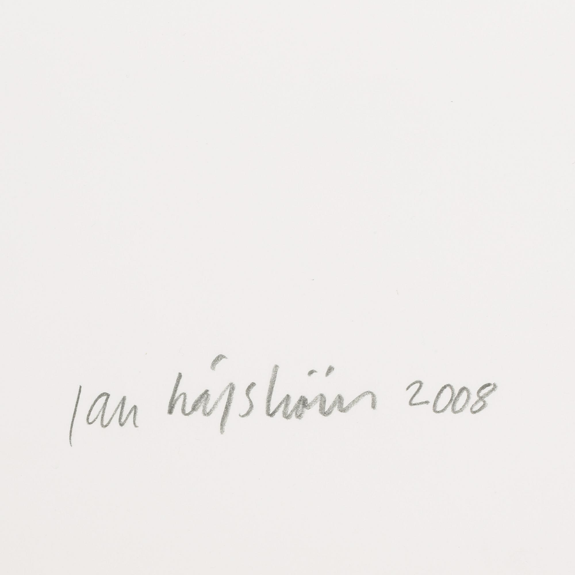 JAN HÅFSTRÖM, färglitografi, signerad, daterad 2008 samt numrerad 26/90.