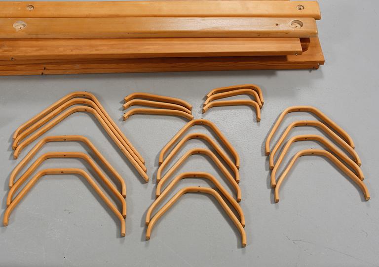 BOKHYLLA, "modell 42",Bruno Mathsson, firma Karl Mathsson, Värnamo, omkring 1950.